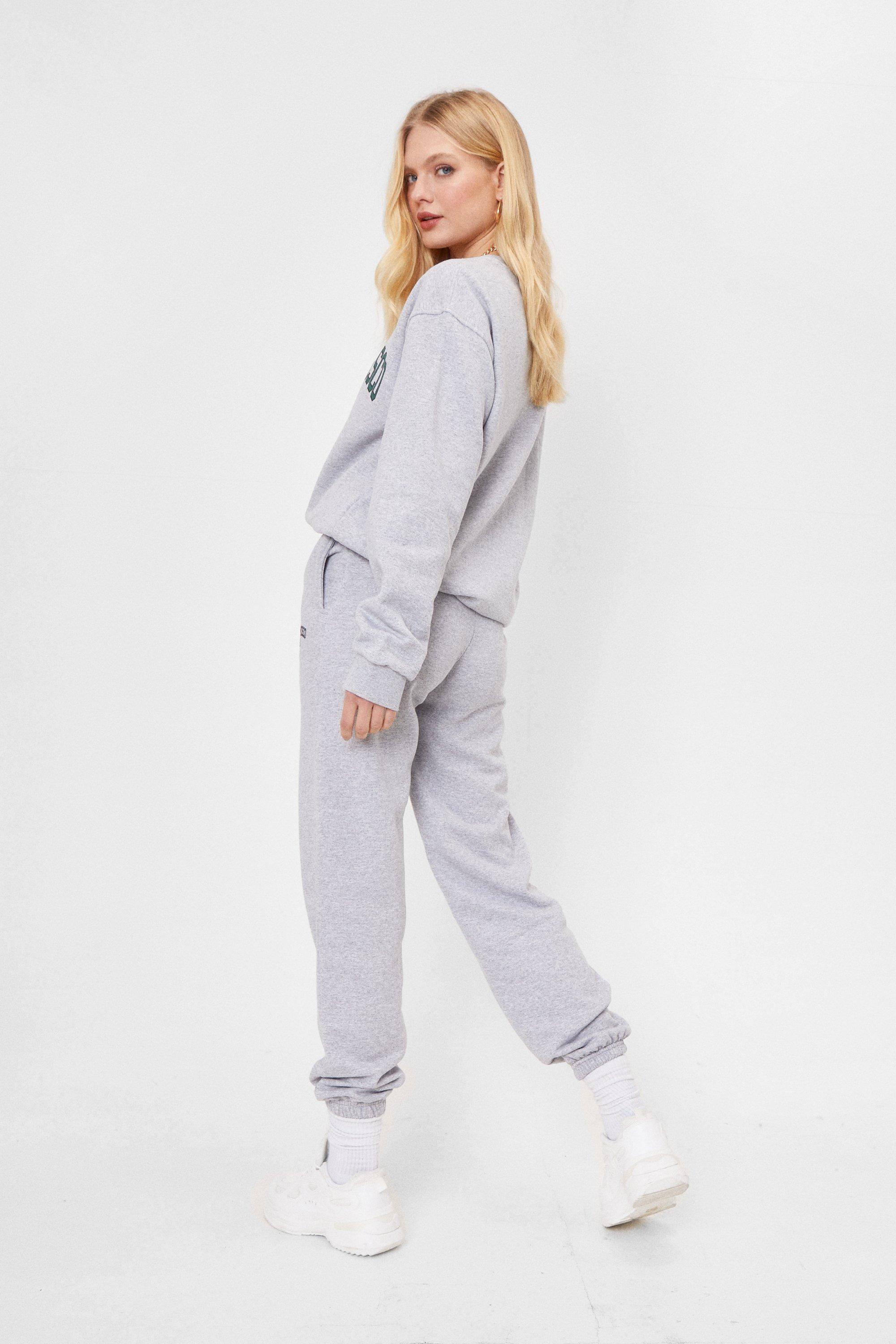 San Francisco All Out Graphic Cuffed Tracksuit Pants Nasty Gal